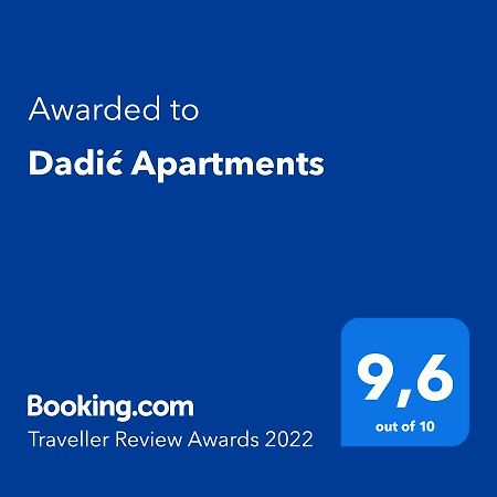 Dadic Apartments Bibinje Exteriör bild